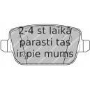 Bremžu uzliku kompl., Disku bremzes FERODO FDB1917