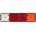 Aizmugurējais lukturis HERTH+BUSS ELPARTS 83830022