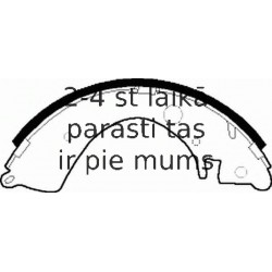 Комплект тормозных колодок FERODO FSB219