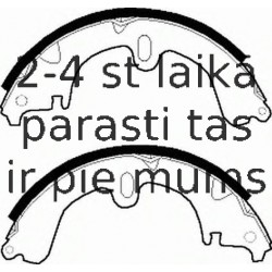 Комплект тормозных колодок FERODO FSB241