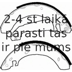 Комплект тормозных колодок FERODO FSB296