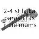 Aksiālais šarnīrs, Stūres šķērsstiepnis FEBI BILSTEIN 34833