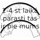 Комплект тормозных колодок FERODO FSB416