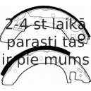 Комплект тормозных колодок FERODO FSB421