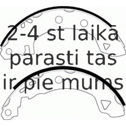 Комплект тормозных колодок FERODO FSB553