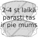 Комплект тормозных колодок, дисковый тормоз FERODO FDB4194