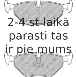Bremžu uzliku kompl., Disku bremzes FERODO FDB1867