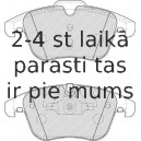 Bremžu uzliku kompl., Disku bremzes FERODO FDB4107