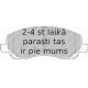 Bremžu uzliku kompl., Disku bremzes FERODO FDB1621