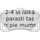 Bremžu uzliku kompl., Disku bremzes FERODO FDB4211