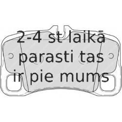 Bremžu uzliku kompl., Disku bremzes FERODO FDB4211