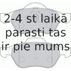 Bremžu uzliku kompl., Disku bremzes FERODO FDB1440