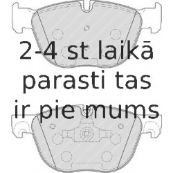 Bremžu uzliku kompl., Disku bremzes FERODO FDB4052