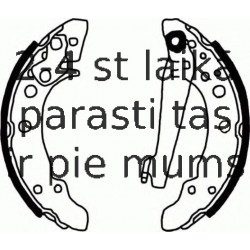 Комплект тормозных колодок FERODO FSB622