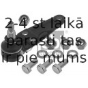 Remkomplekts, Balst-/Virzošais šarnīrs FEBI BILSTEIN 14756