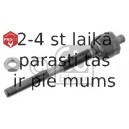 Aksiālais šarnīrs, Stūres šķērsstiepnis FEBI BILSTEIN 12001