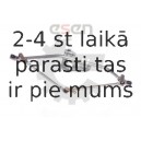 Stiklu tīrītāja sviru un stiepņu sistēma SKV GERMANY 05SKV012