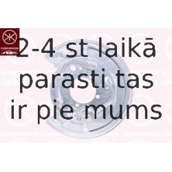 Dubļu sargs, Bremžu disks KLOKKERHOLM 8161878