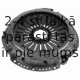Sajūga piespiedējdisks SACHS 3482 054 131