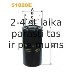 Eļļas filtrs WIX FILTERS 51820E