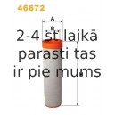 Фильтр добавочного воздуха WIX FILTERS 46672
