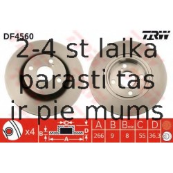 Bremžu diski TRW DF4560