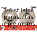 Bremžu diski TRW DF2762