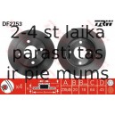 Bremžu diski TRW DF2753