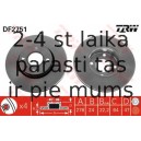 Bremžu diski TRW DF2751