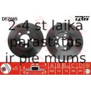Bremžu diski TRW DF2665