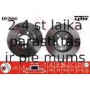 Bremžu diski TRW DF2656