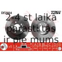 Bremžu diski TRW DF2654