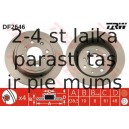 Bremžu diski TRW DF2646