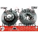 Bremžu diski TRW DF2601