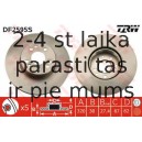 Bremžu diski TRW DF2595S