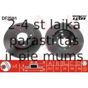 Bremžu diski TRW DF2591