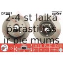 Bremžu diski TRW DF2587
