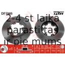 Bremžu diski TRW DF1965