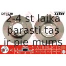 Bremžu diski TRW DF1920