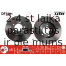 Bremžu diski TRW DF1804