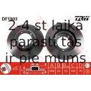 Bremžu diski TRW DF1803