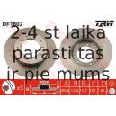 Bremžu diski TRW DF1802