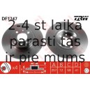 Bremžu diski TRW DF1747