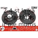 Bremžu diski TRW DF1740