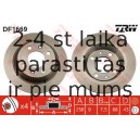 Bremžu diski TRW DF1669