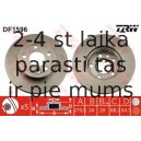 Bremžu diski TRW DF1596