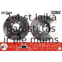 Bremžu diski TRW DF1569