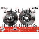 Bremžu diski TRW DF1540