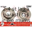 Bremžu diski TRW DF1539