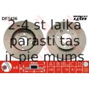Bremžu diski TRW DF1436